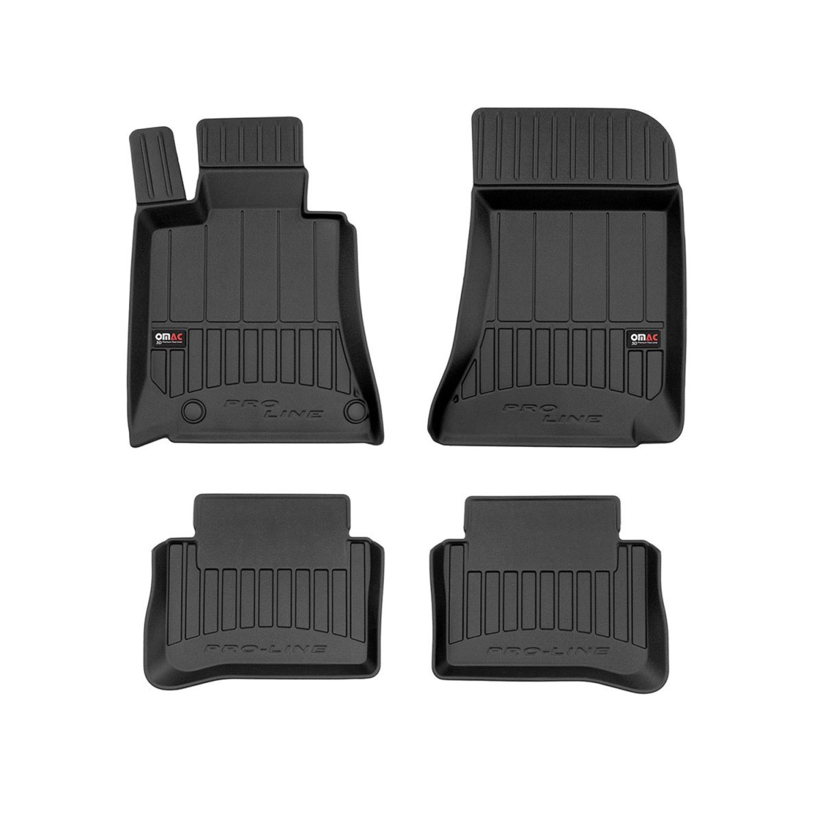 Mercedes CLS X218 Shooting Brake Proline Floor Mat - Omac - Premium TPE - Black - '10-'18 Mercedes CLS X218 Shooting Brake Proline Floor Mat - Omac - Premium TPE - Black - '10-'18